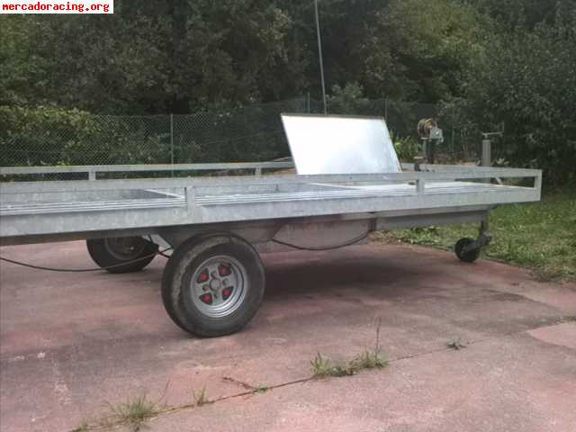 Remolque galvanizado para carcross  coche pequeño (750kg) 11