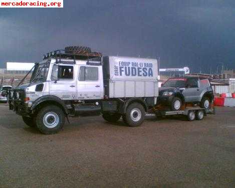 Camion 4x4 asistencia rallys y raids