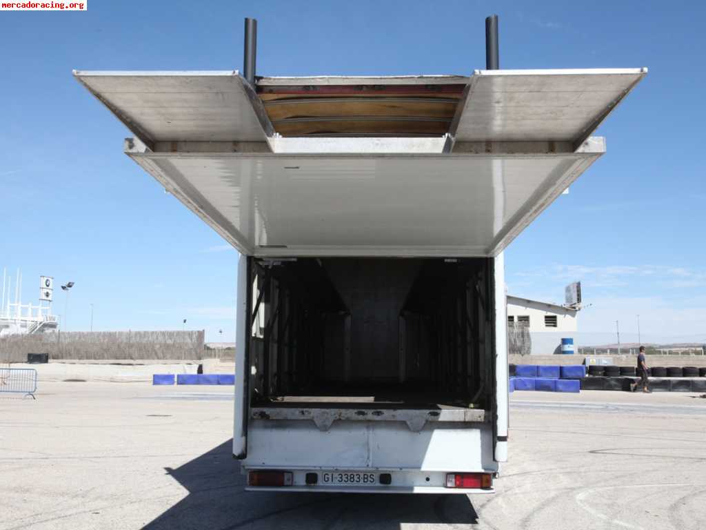 Se vende camion renault rígido transporte coches competición