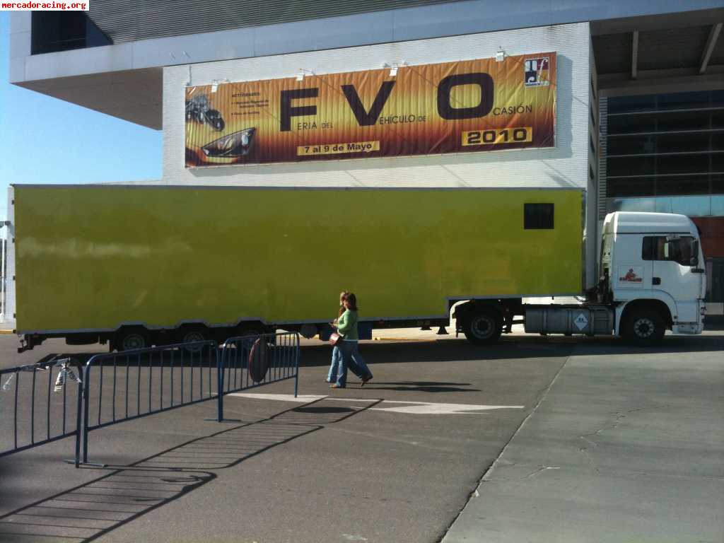 Semirremolque furgon cuello cisne motorhome