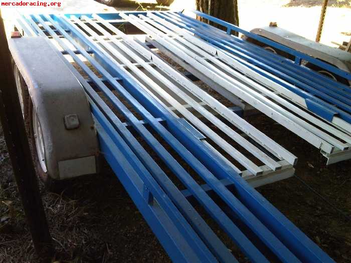 Vendo remolque portacoches 2 ejes