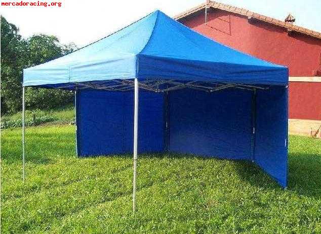 Carpa plegable hexagonal