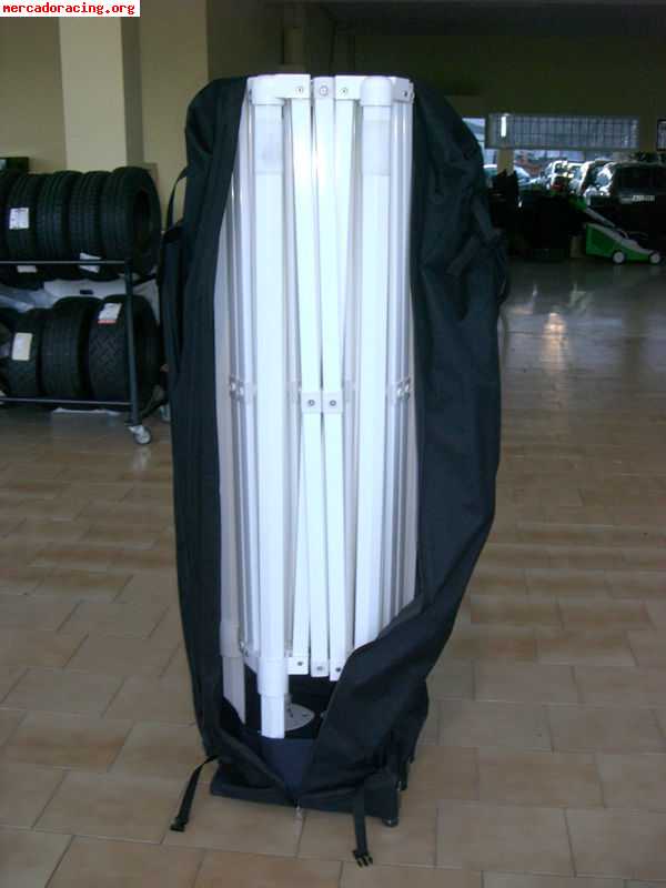 Carpa hexagonal plegable profesional
