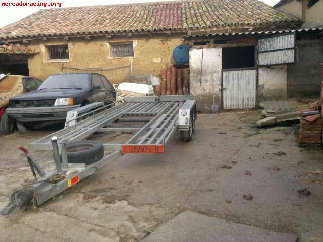 Vendo plataforma y coches