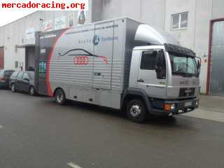 Man 8/163, camión taller y transporte