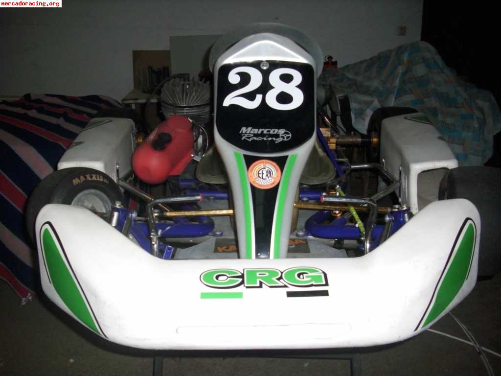 Cambio kart crg  por plataforma porta coches 