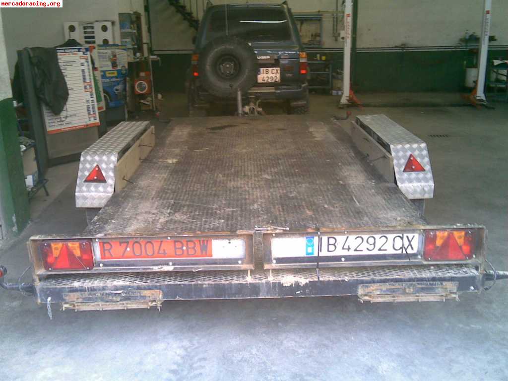 Vendo remolque plataforma 3.500 kg