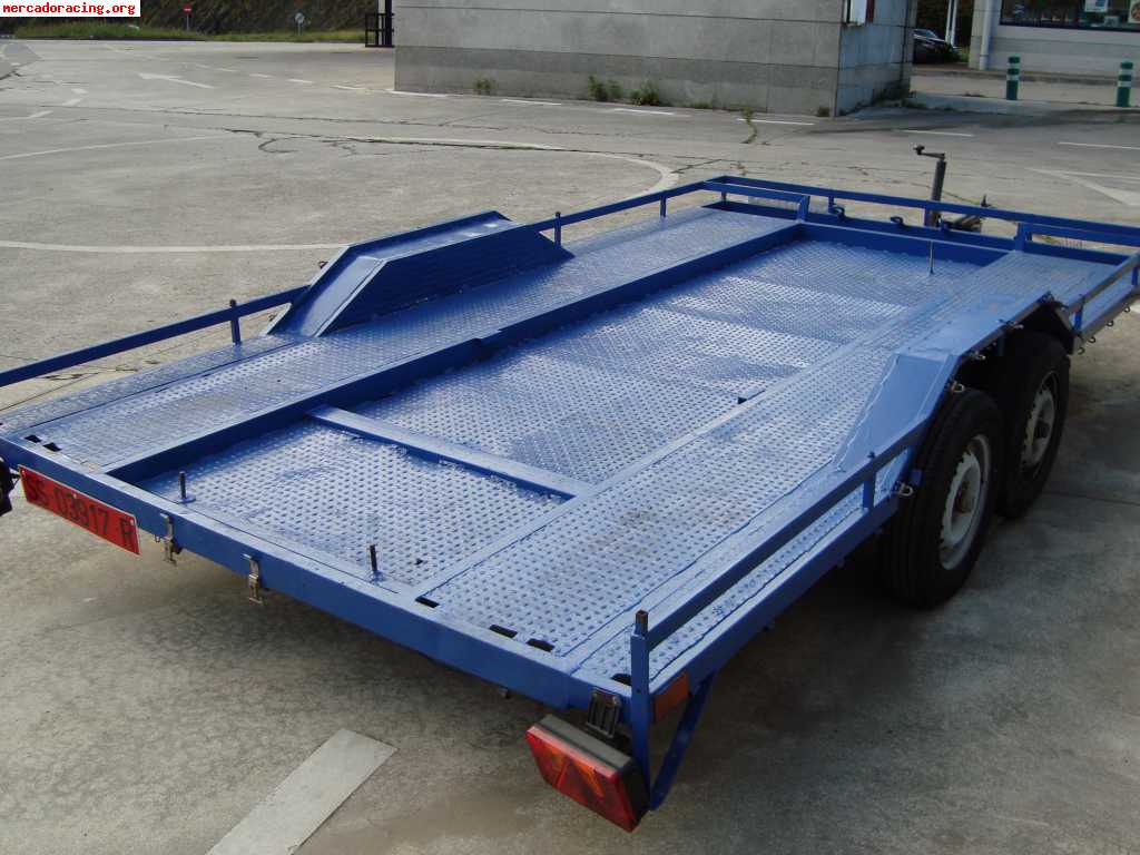 Vendo remolque portacoches jucal cerrado