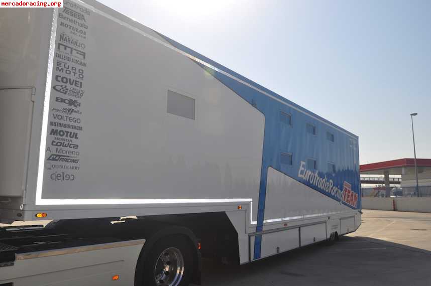 Semirremolque motorhome para motos,quads