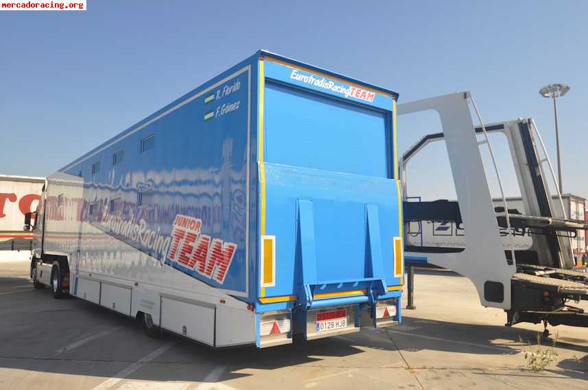 Semirremolque motorhome para motos,quads