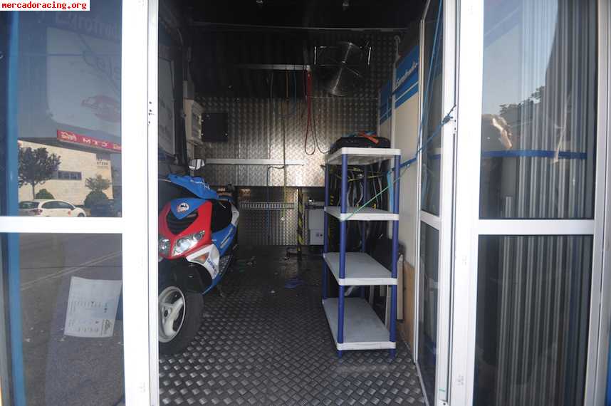 Semirremolque motorhome para motos,quads