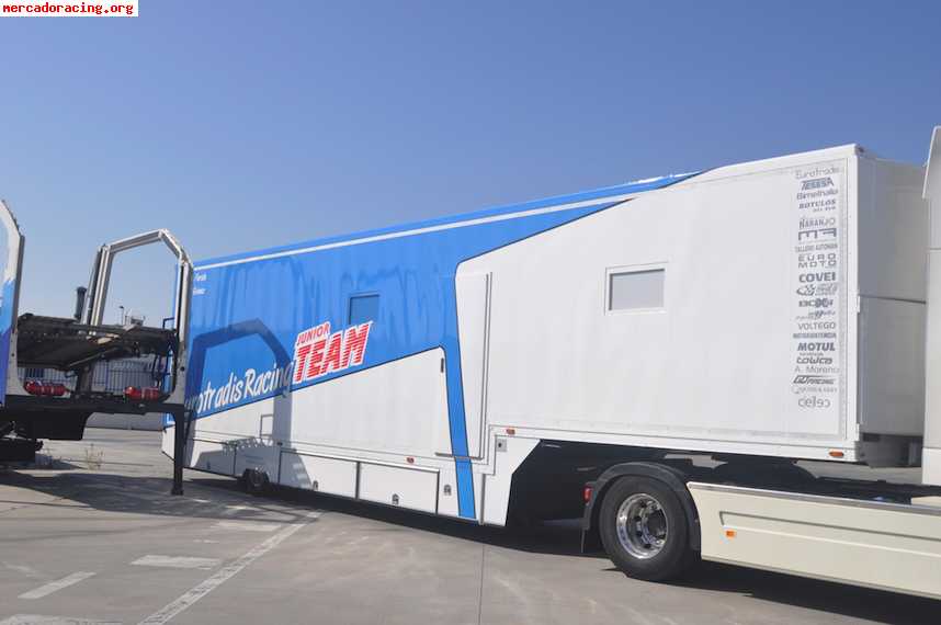 Semirremolque motorhome para motos,quads