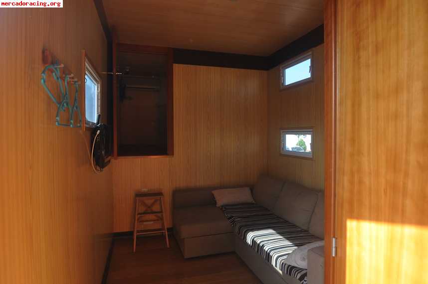 Semirremolque motorhome para motos,quads