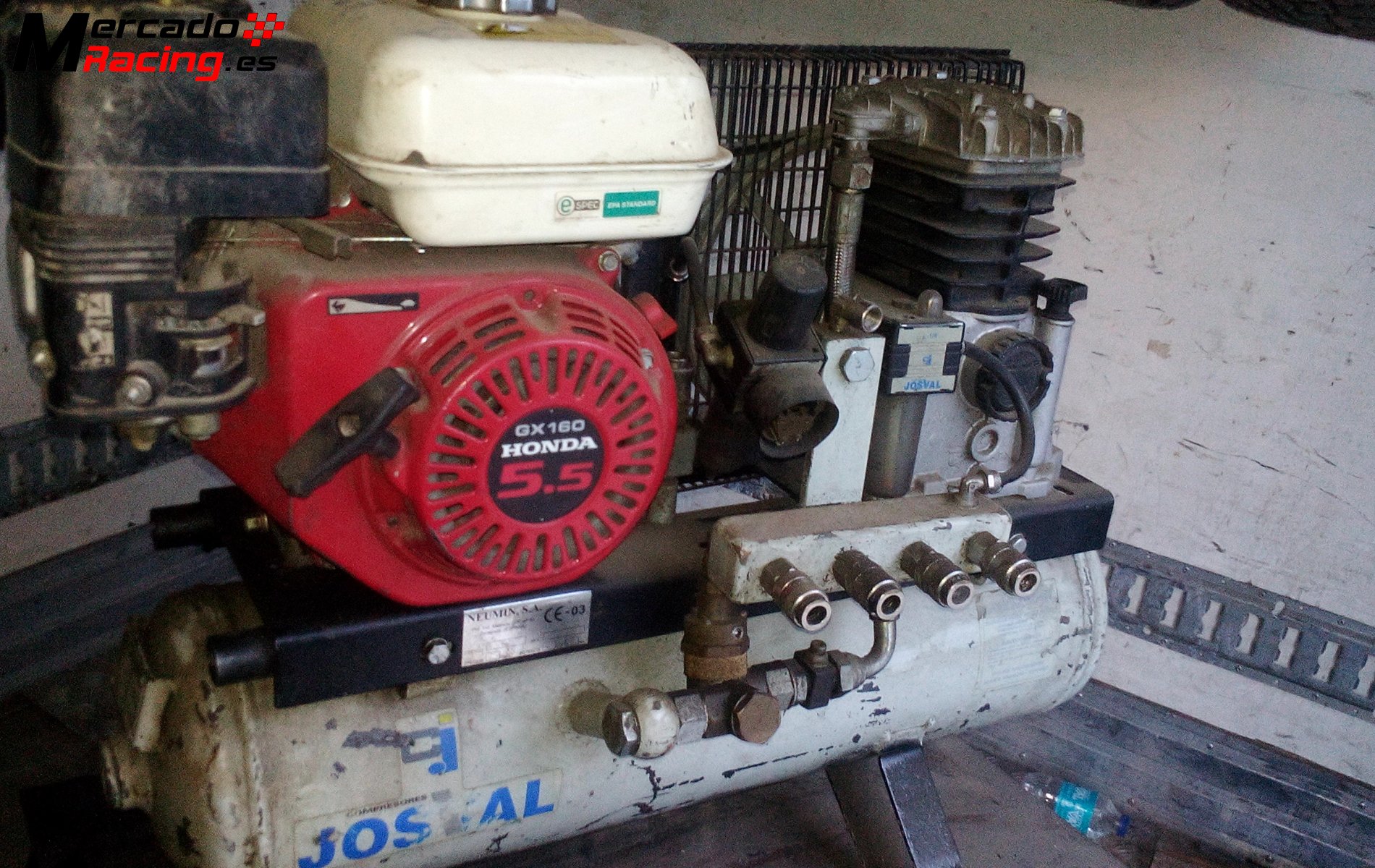 Generador compresor gasolina