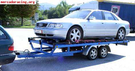 Traslado de todo tipo de vehiculos o maquinaria en remolque