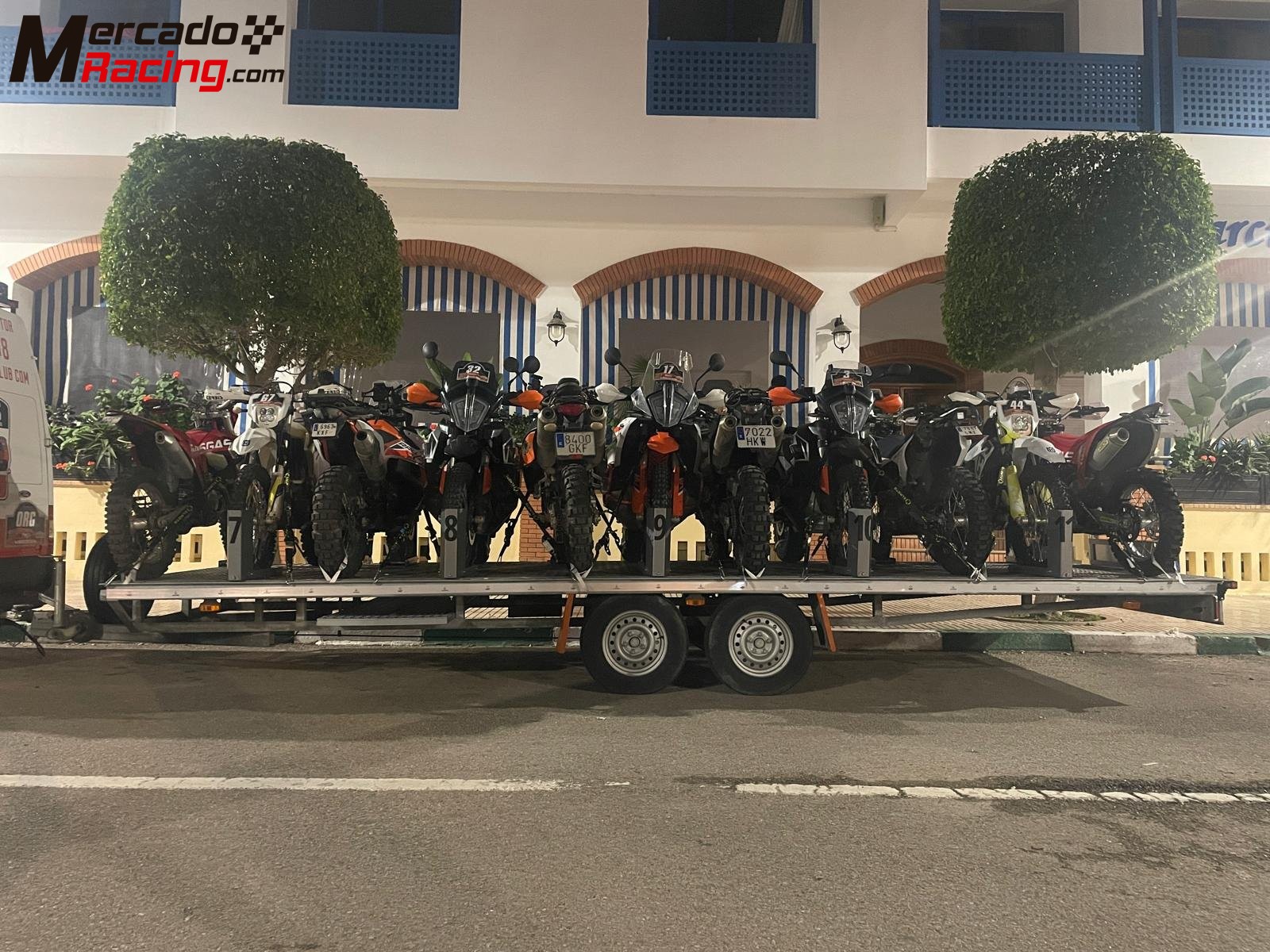 Platafor ma transporte motos 9 a 15 motos