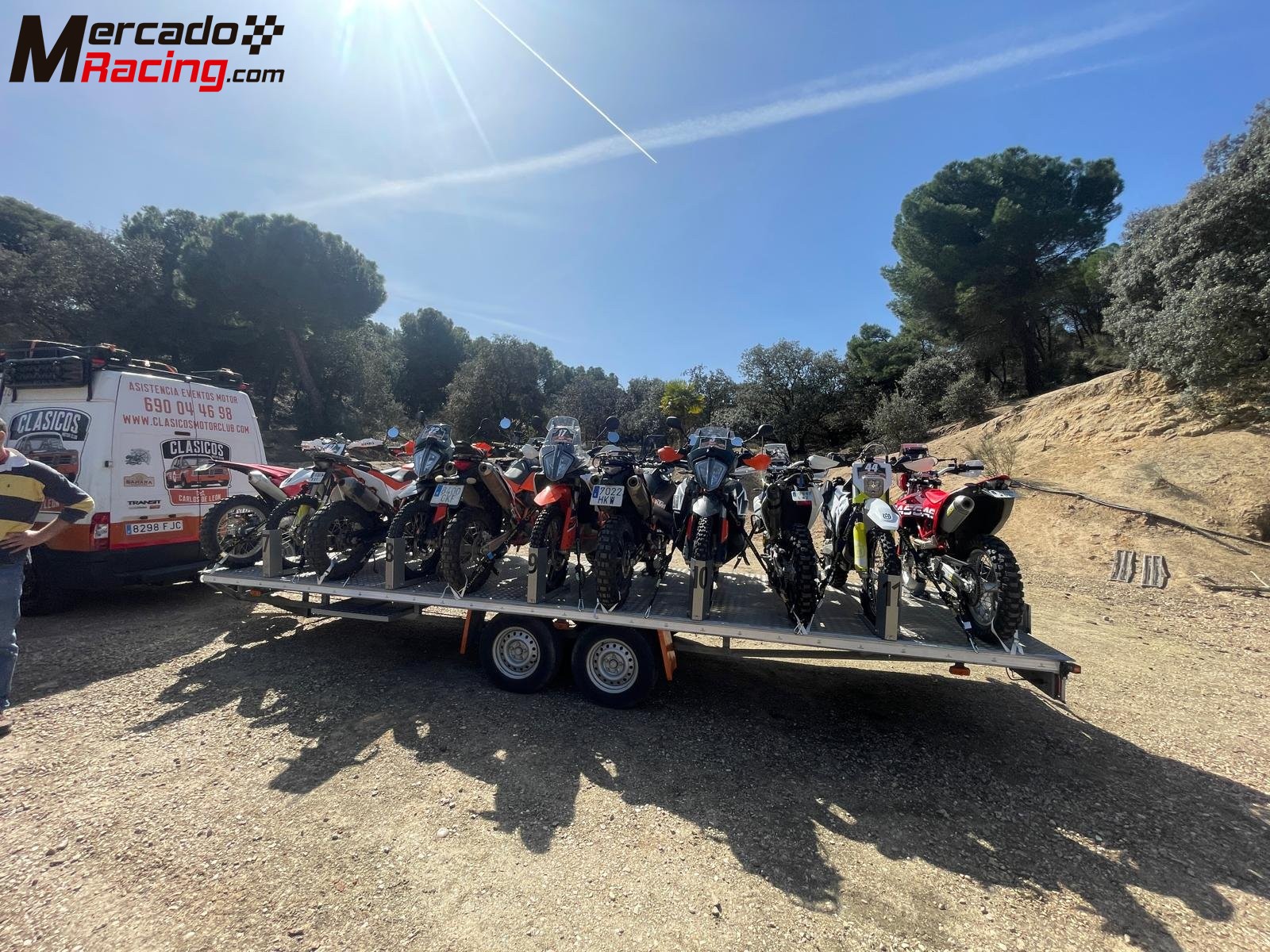 Platafor ma transporte motos 9 a 15 motos