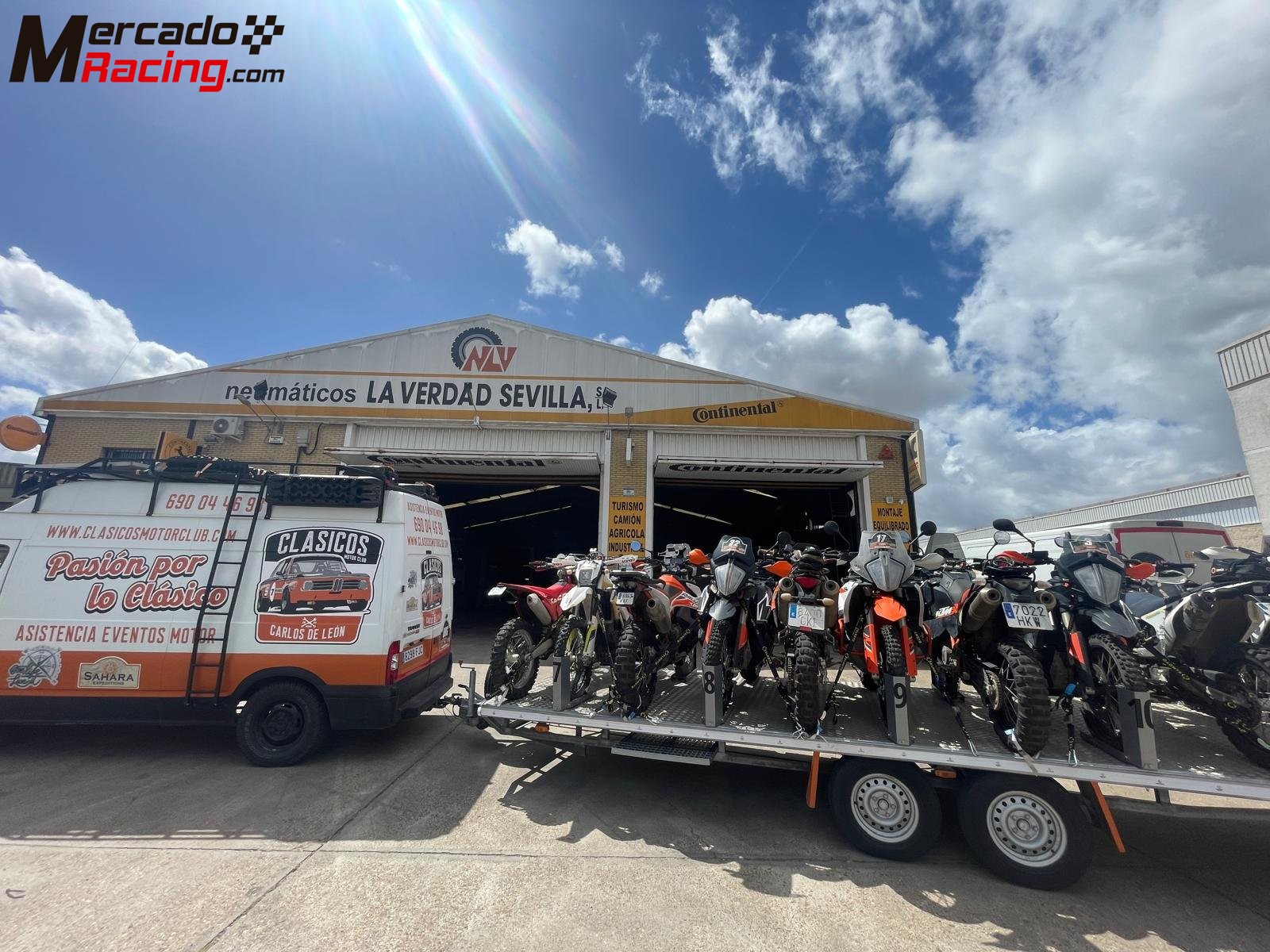 Platafor ma transporte motos 9 a 15 motos