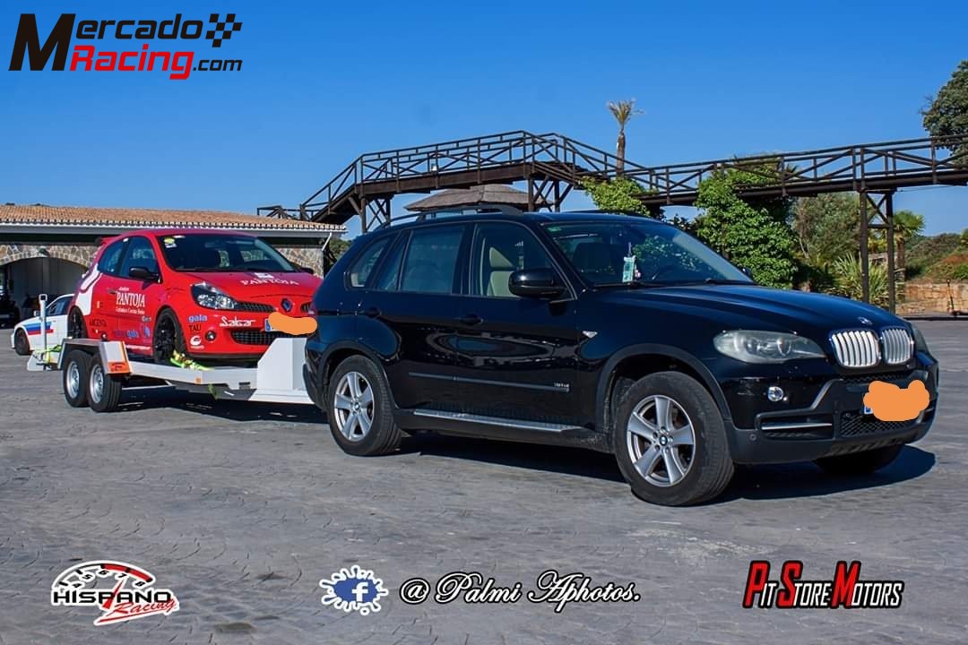 Venta de remolque plataforma con cabrestante motorizado