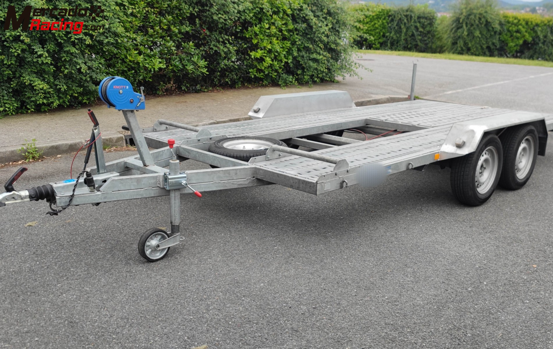 Remolque portacoches 2000kg 2023