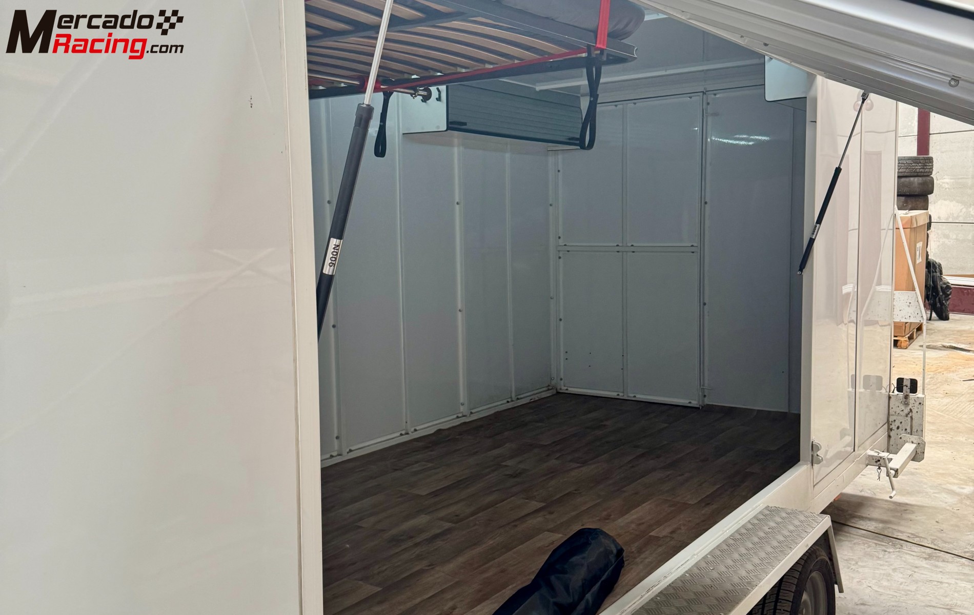 Remolque vivienda y porta coches