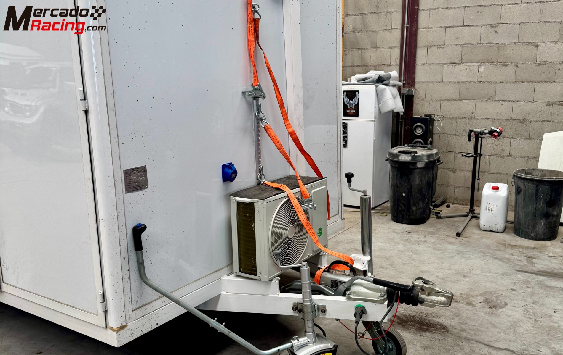 Remolque vivienda y porta coches