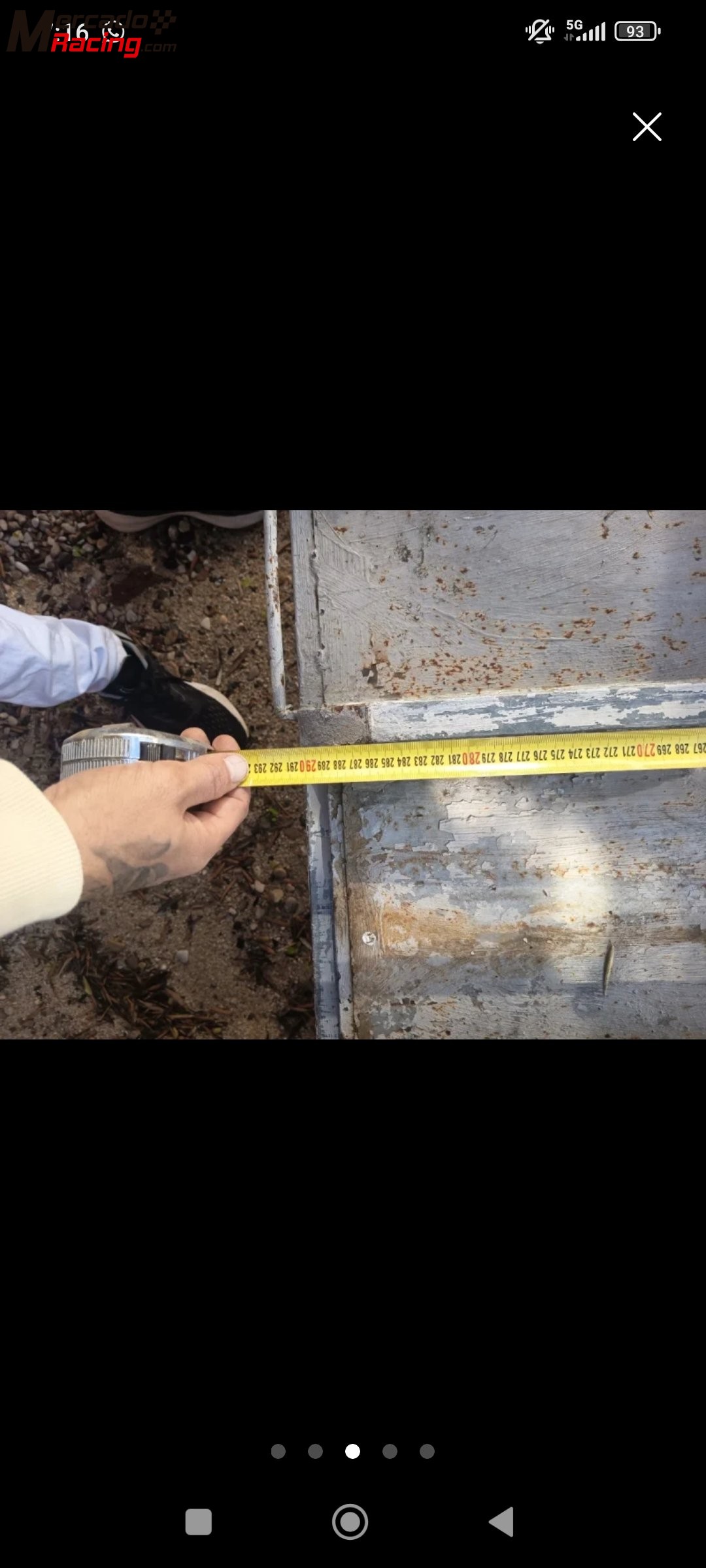 Remolque 750 kilos con documentacion