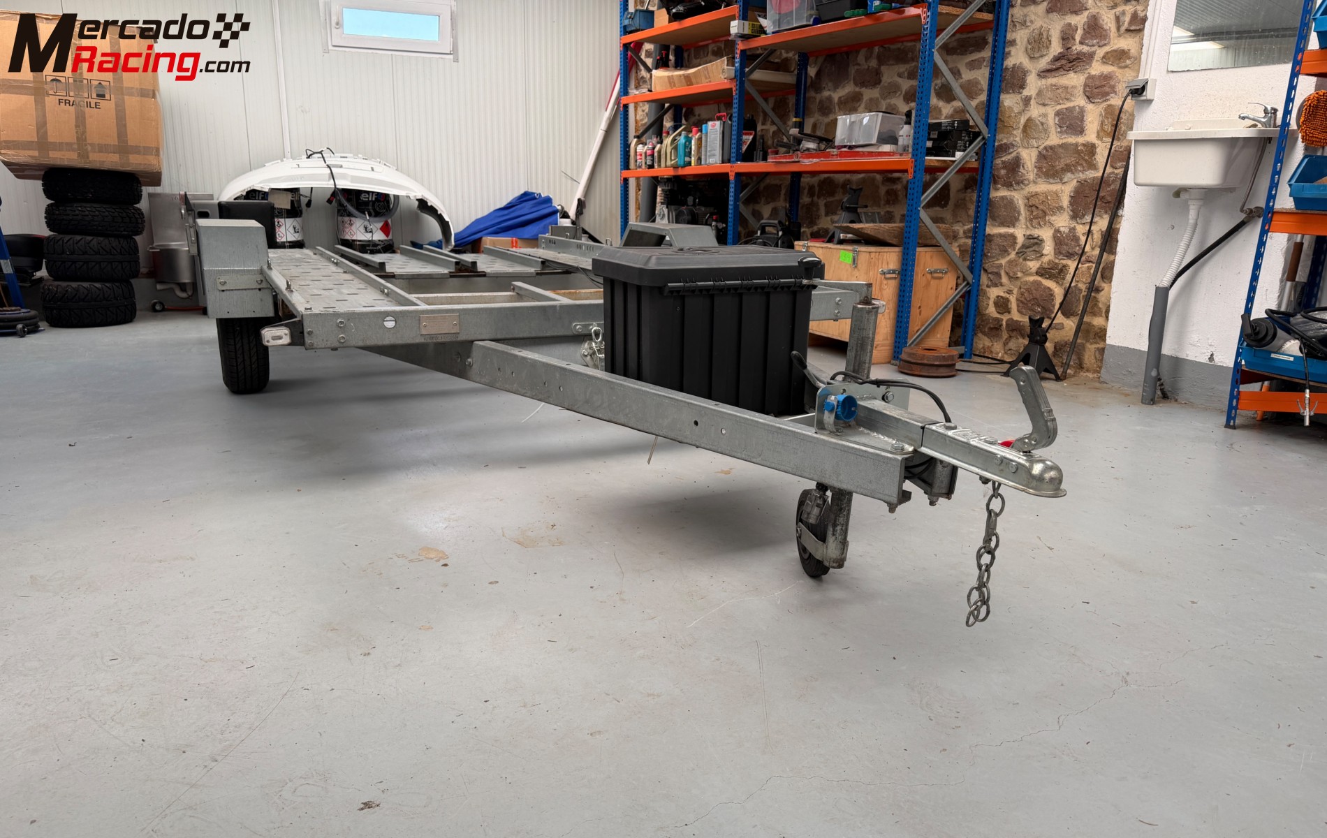 Remolque ligero basculante