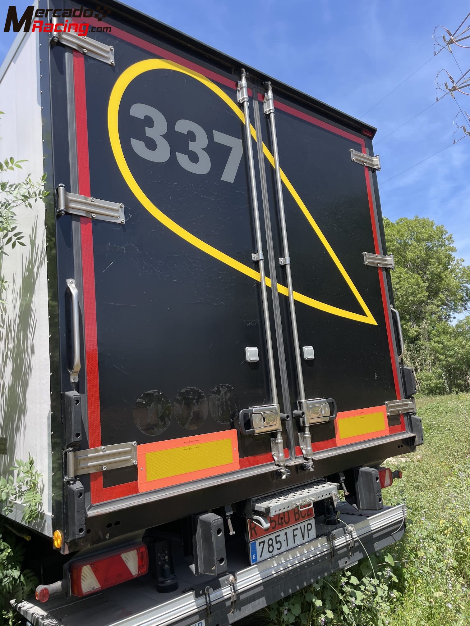 Remolque trailer competición 