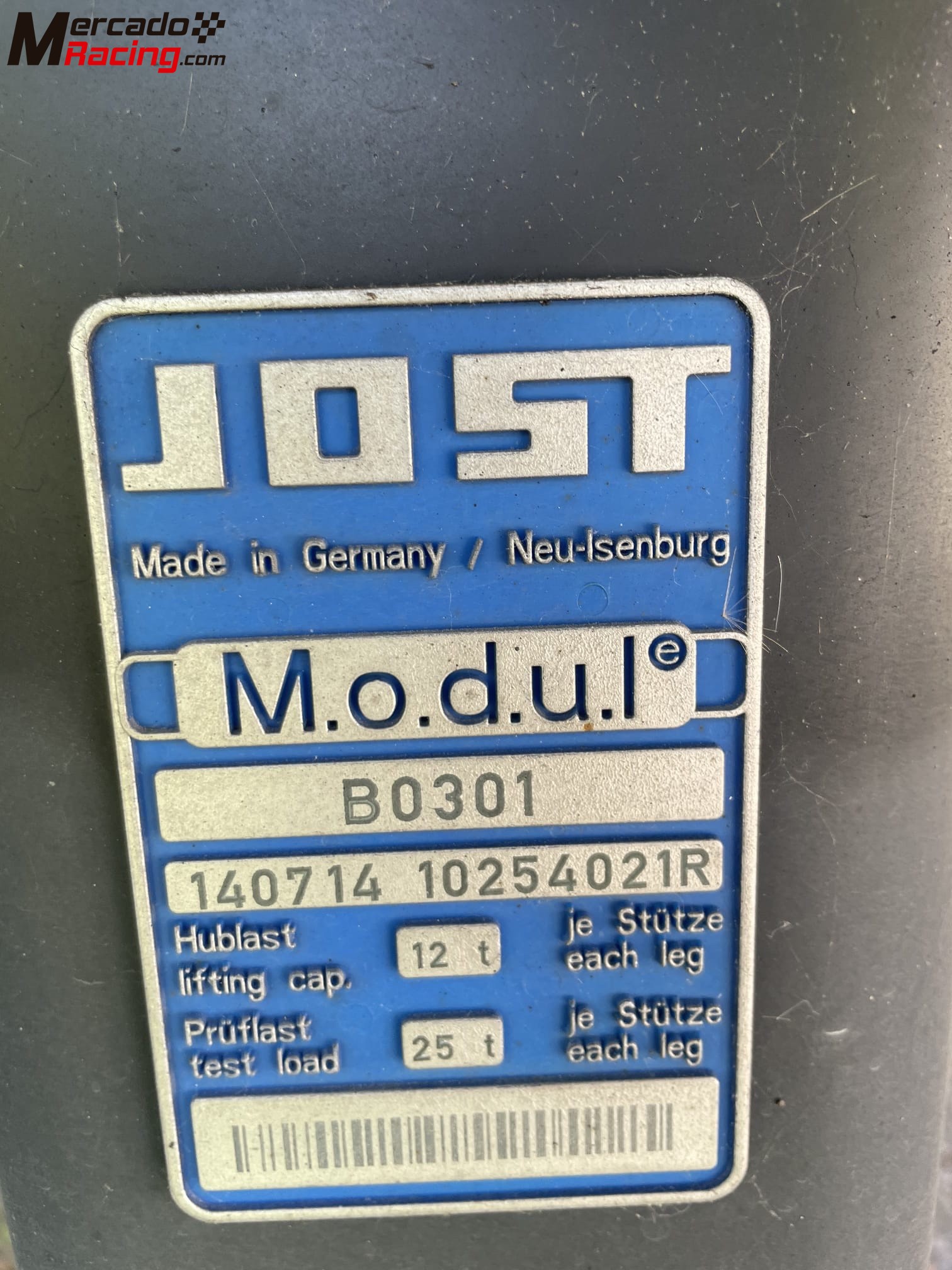 Remolque trailer competición 