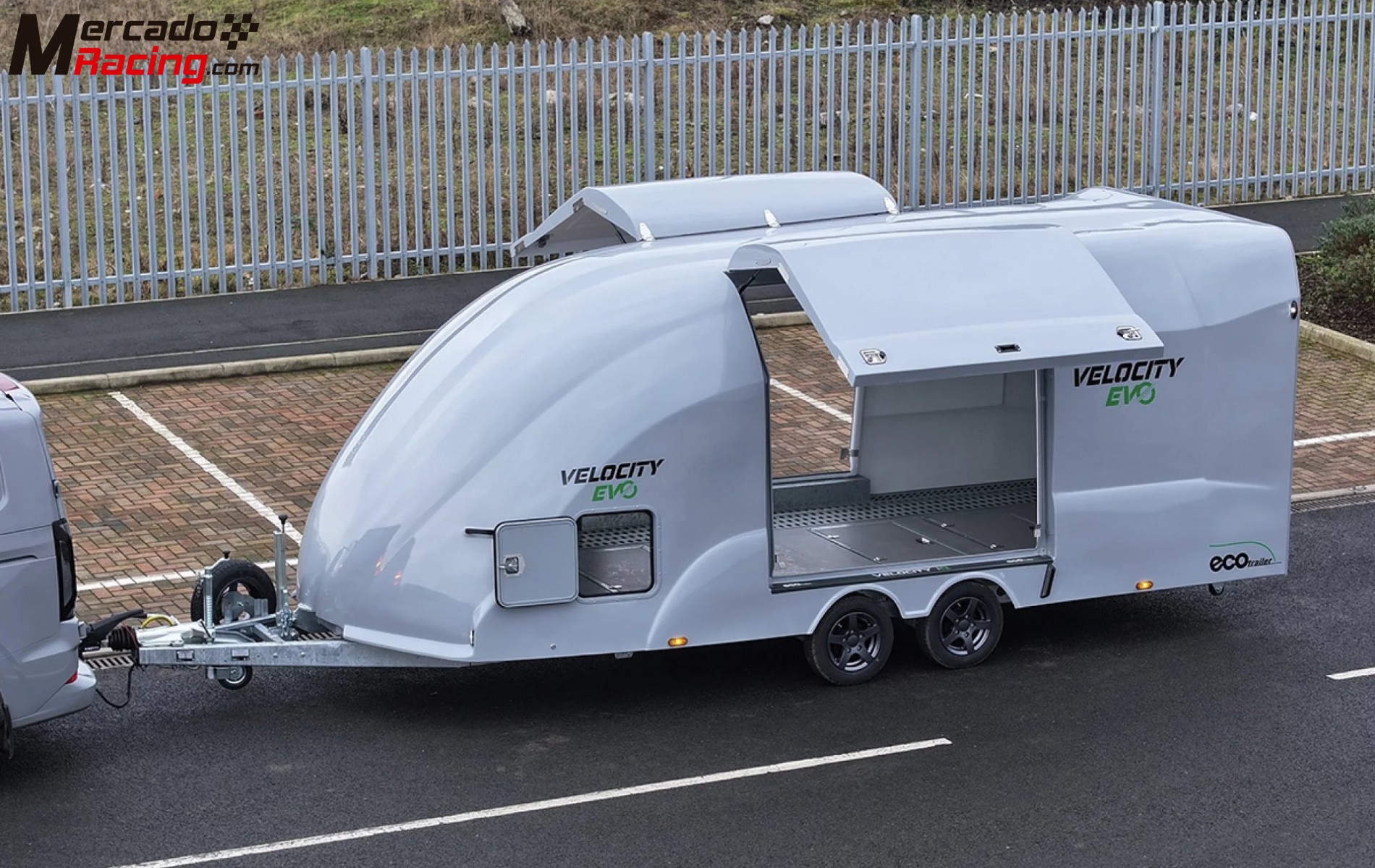 Eco-trailer velocity iq 3000 kg – nuevo – full equip – entrega inmediata