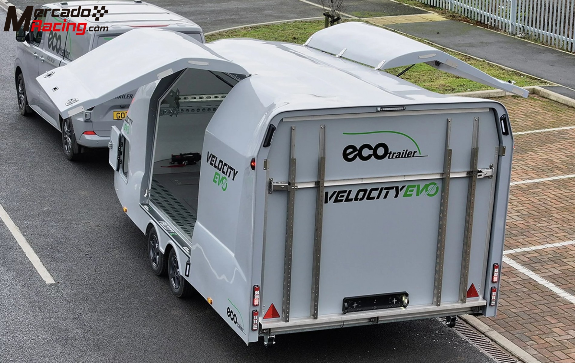 Eco-trailer velocity iq 3000 kg – nuevo – full equip – entrega inmediata