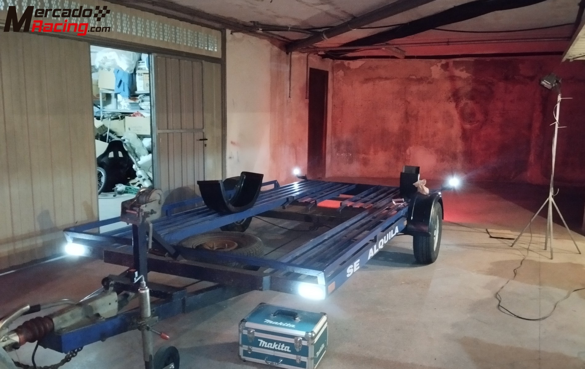 Remolque plataforma jucal
