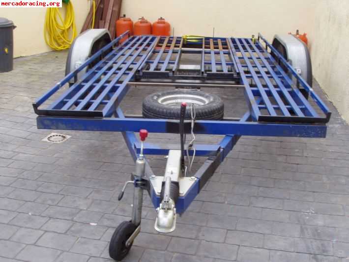 Vendo remolque 1500kg dos ejes