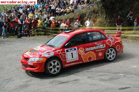 Jorge lopez vende mitsubishi evo viii gr.a
