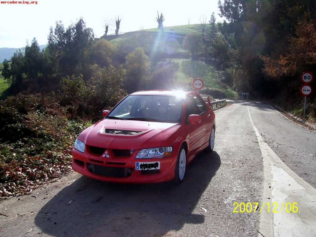 Vendo mitsubishi evo8 de calle