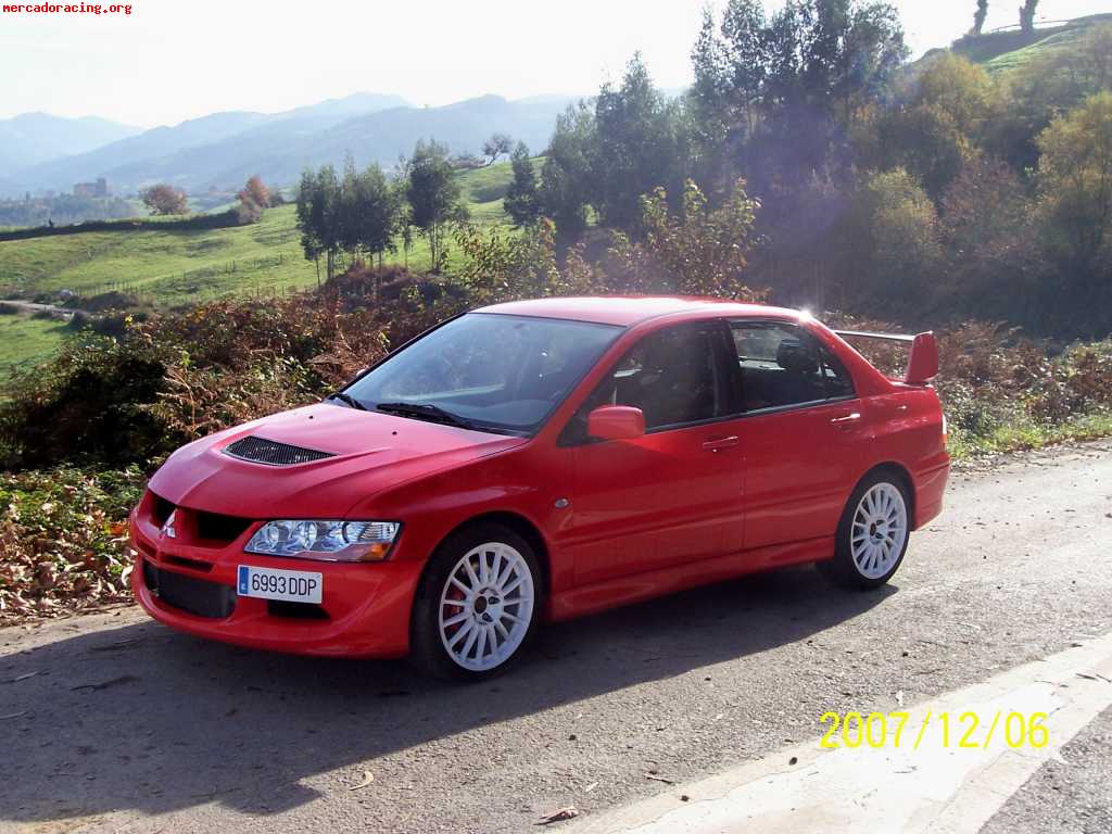 Vendo mitsubishi evo8 de calle