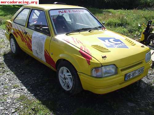 Compro escort rs turbo para rallys