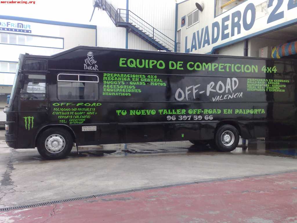 Motorhome   camion asistencia  autobus   9 plazas 5 literas 