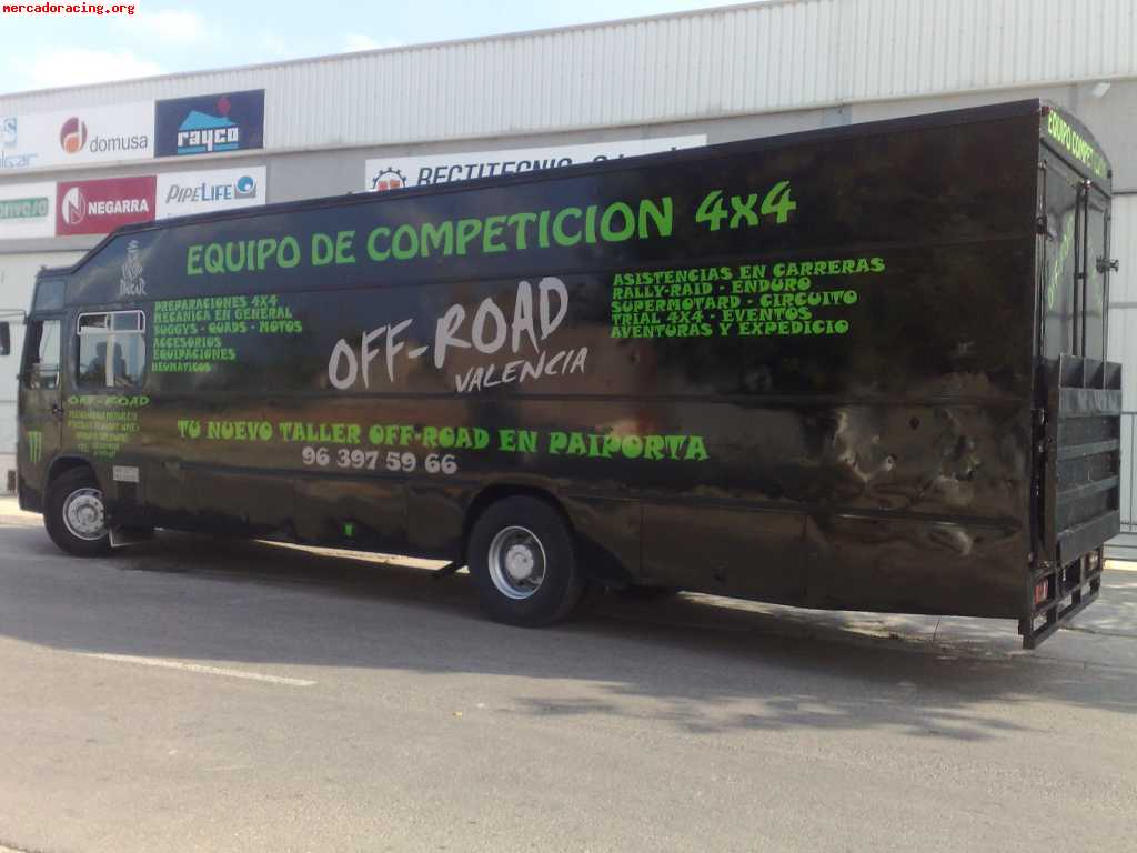 Motorhome   camion asistencia  autobus   9 plazas 5 literas 