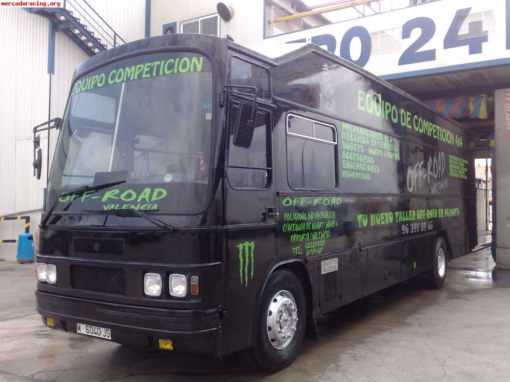 Motorhome   camion asistencia  autobus   9 plazas 5 literas 