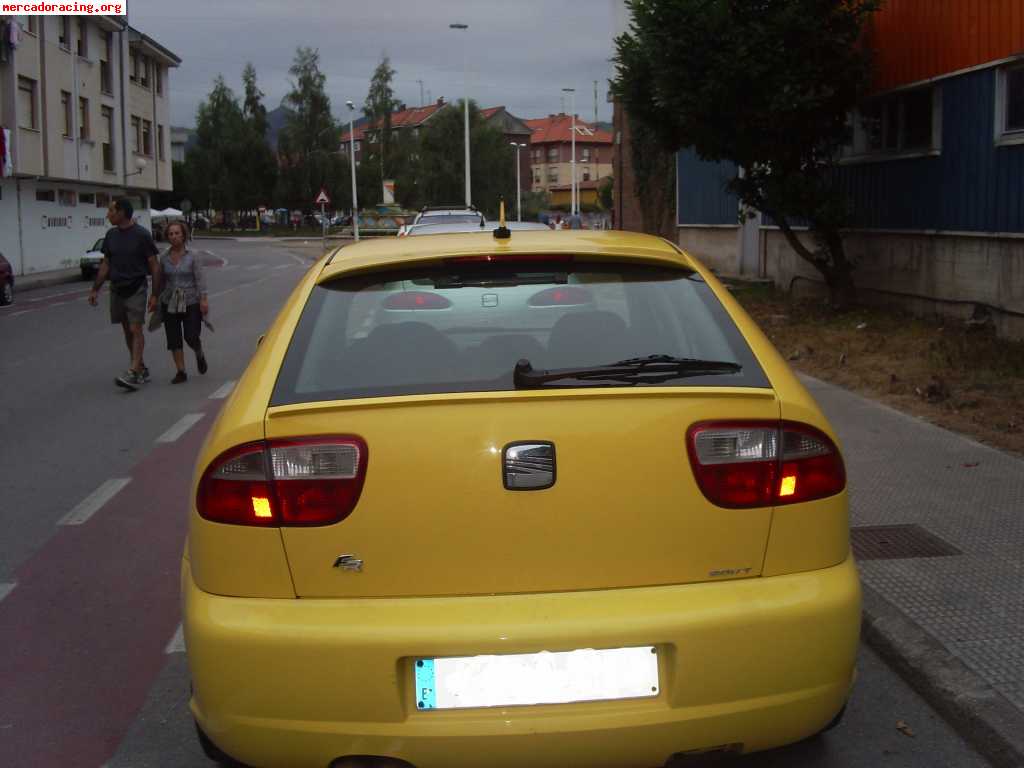 Seat leon 1.8 20vt  se acepta cambio por coche de correr