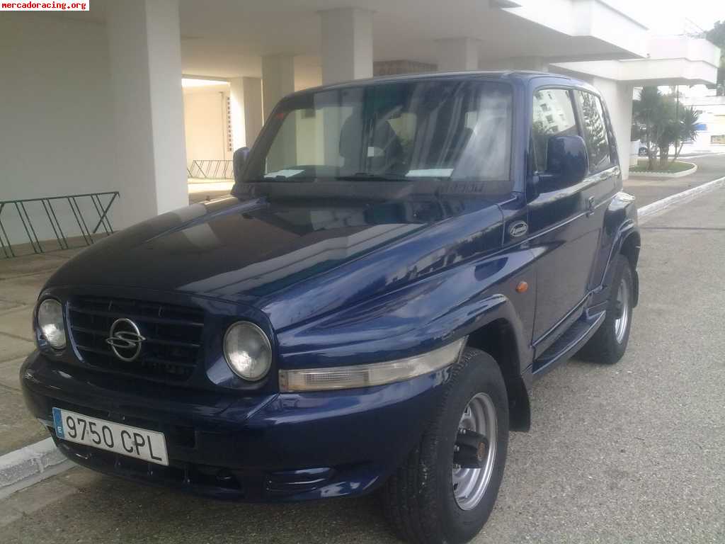 Cambio korando 2.8 por peugeot 205 gti de carreras