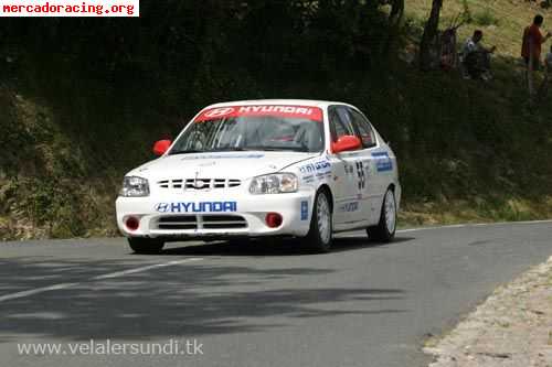 Cambio hyundai accent copa 2001 por trialera 05 06