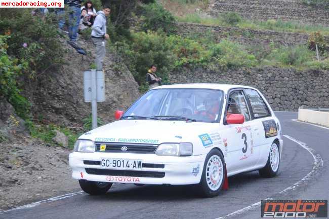 Toyota starlet ep81 competicion