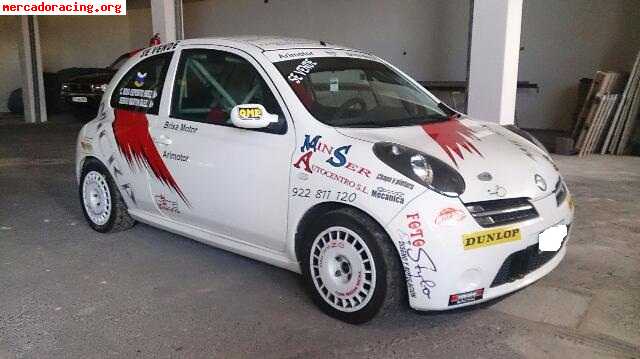 Se vende nissan micra copa de canarias de rally