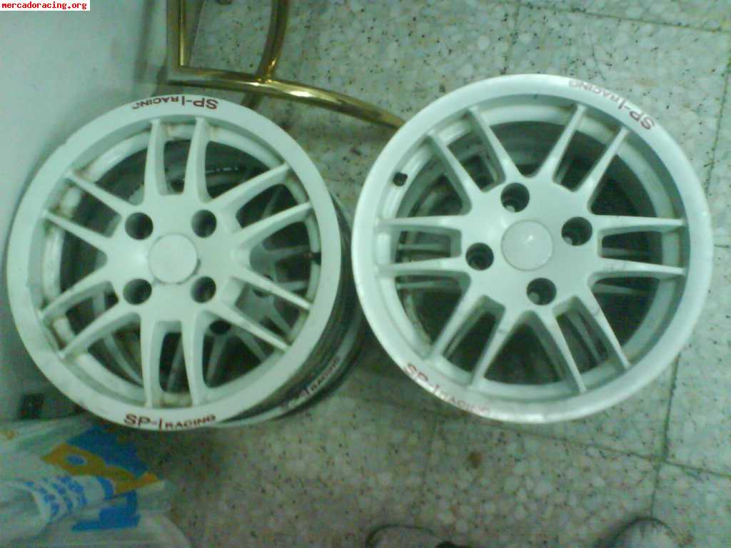 Llantas blancas para peugeot 15 