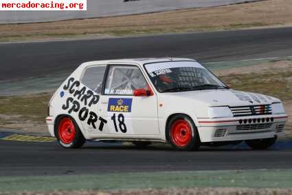 De 205 rallye,moqueta,cinturones y paneles de puerta.