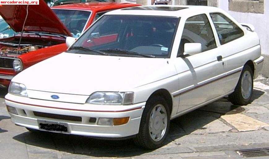 Compro paragolpes de escort xr3i