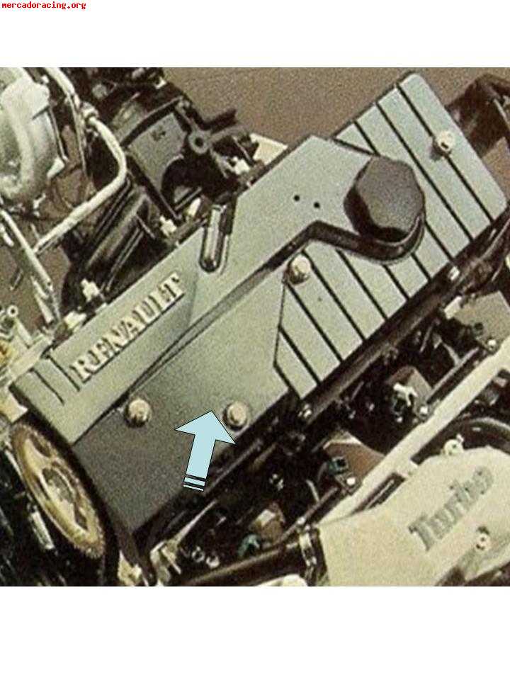 Tapa de culata para renault 21 turbo